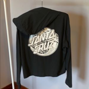 Official “Santa Cruz” lightweight hoodie.